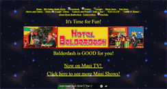 Desktop Screenshot of hotelbalderdash.com
